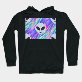 vaporwave alien emoji Hoodie